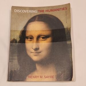 Discovering the Humanities by Henry M. Sayre - Brown and Cream Cover